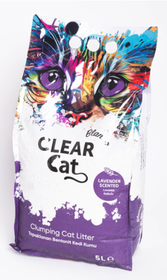 NNEDSZ ClearCat Blanco Cat Litter – Lavender 5L